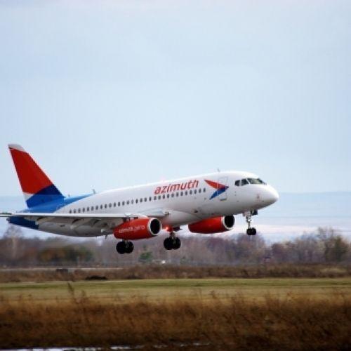 Авиакомпания Азимут запускает продажу авиабилетов из Калуги в Краснодар и Минеральные Воды