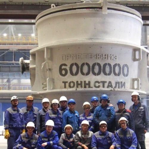 «НЛМК-Калуга» произвел шестимиллионную тонну стали