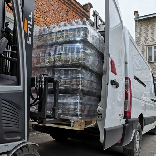 Калужский филиал AB InBev Efes передал более 2 тысяч бутылок кваса для жителей Калуги