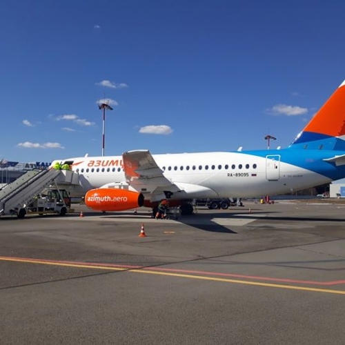 Международный аэропорт Калуга обслужил 300 000 пассажиров и отпраздновал вторую годовщину сотрудничества с авиакомпанией «Азимут»
