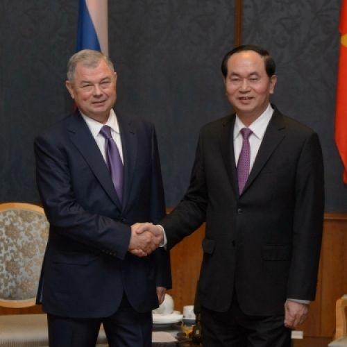 Анатолий Артамонов встретился с Президентом Вьетнама